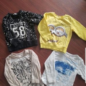 4 Sweaters for 2-4 Y